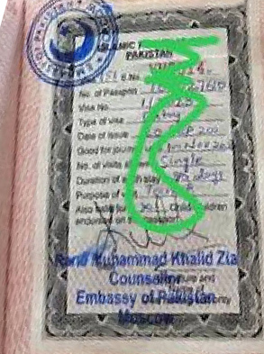 E-виза в Пакистан